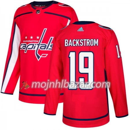 Dresovi Washington Capitals Nicklas Backstrom 19 Adidas 2017-2018 Crvena Authentic - Muške Dresovi Washington Capitals Nicklas Backstrom 19 Adidas 2017-2018 Crvena Authentic - Muške